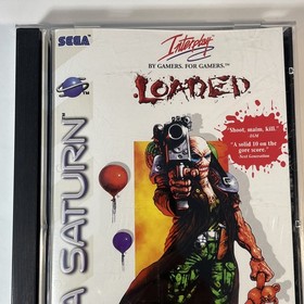 Loaded (Sega Saturn, 1996) CIB Complete w Manual - Tested & Working