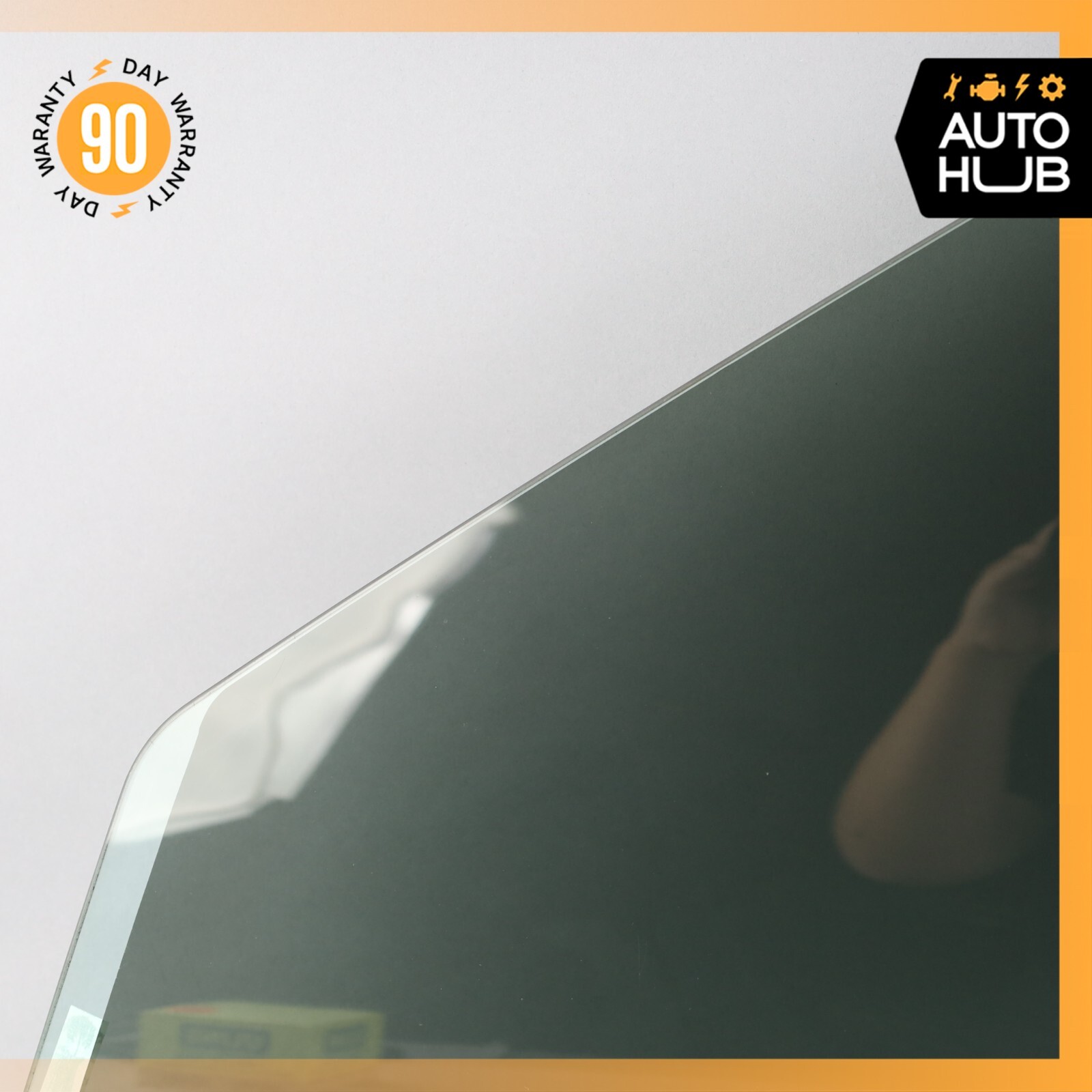 03-13 Maserati Quattroporte M139 Front Left Side Door Window Glass OEM