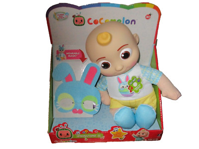 COCOMELON SPRINGTIME JJ Doll Exclusive Sings Easter Mask 2022 New