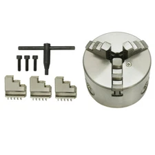 3" 3-Jaw Self-Centering Chuck Lathe Milling Internal External Grinding Machines