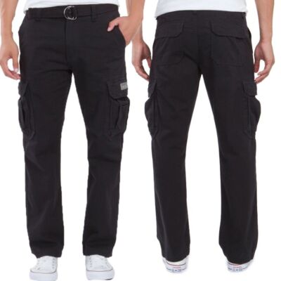 Cargo Hose  100% Baumwolle Freizeit Loose Fit Arbeits Regulär Fit Gerades Bein 2