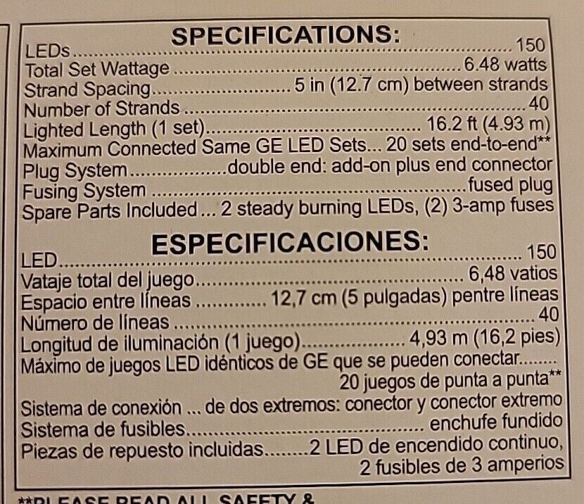 GE StayBright 150 Ct Constant Multicolor Mini LED PlugIn Christmas Icicle Lights