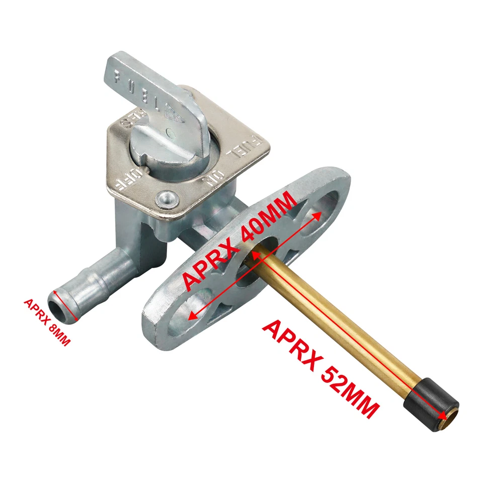 Fuel Valve Petcock for Honda XR200R XR250R XR80R XR600R 1985-1997 XR250R 1981-04 - Imagem 2 de 4