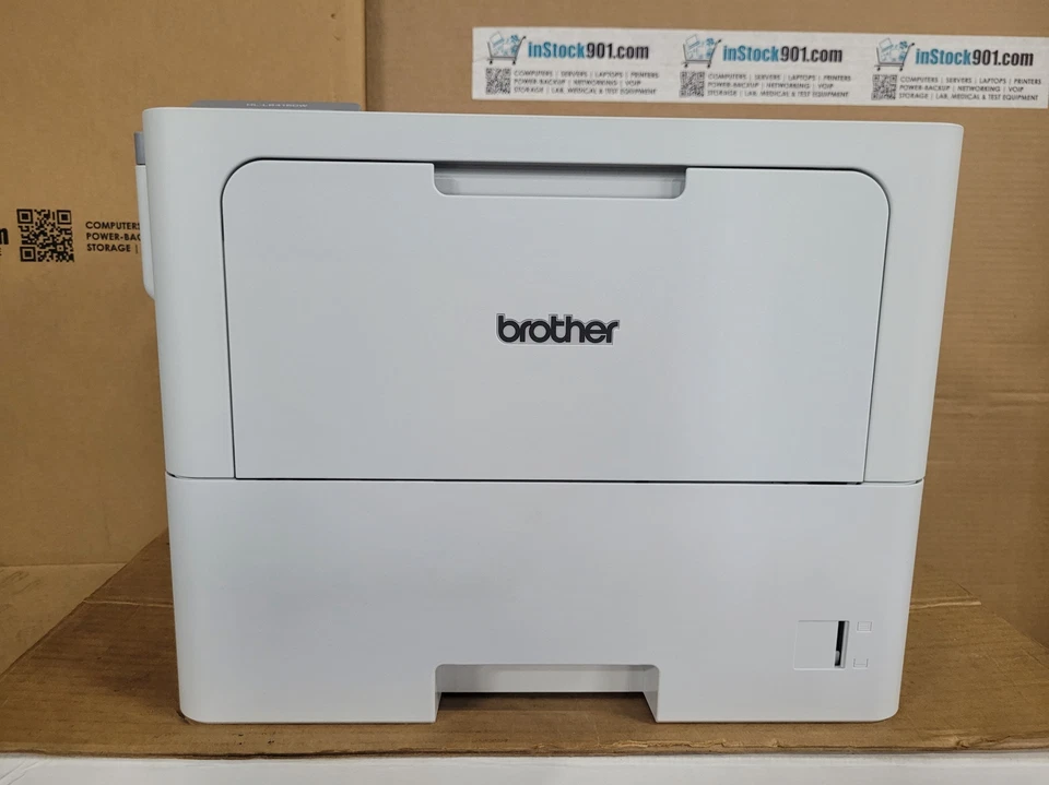 IMPRESORA LÁSER DÚPLEX INALÁMBRICA BROTHER HL-L6415DW CASI NUEVA 150 IMPRESIONES TOTALES Foto 2 de 4