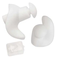 1/5 Pairs Soft Silicone Swimming Surfing Ear Plugs Reusable Silicone w/Case US