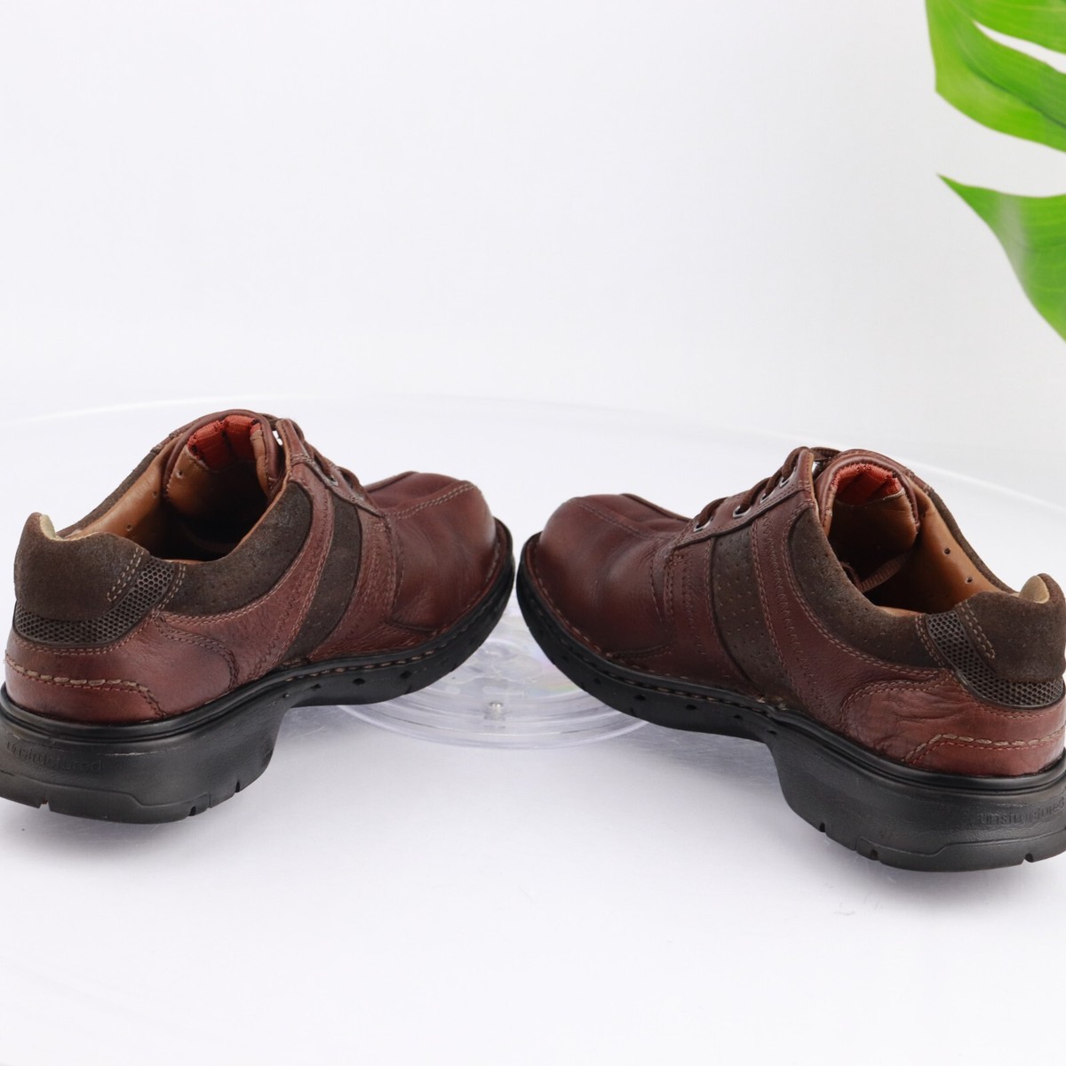 Clarks Unbend Casual Brown Leather Lace Oxford 17M Clarks Un Hugh Lace Brown 26168323 – R.E. Lee Shoe Co main image 4