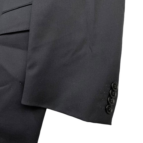 Versace Men’s Wool Stretch 2-Button Blazer Black • 44L US | 54 EU - Picture 4 of 12