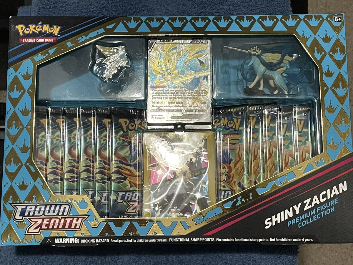 Pokémon TCG: Crown Zenith Premium Figure Collection (Shiny Zacian