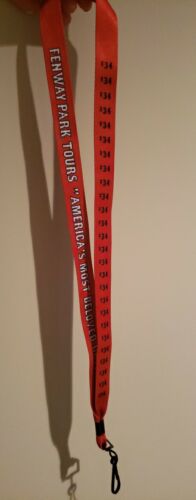 Boston Red Sox Fenway Park Tours #34 Lanyard - Picture 3 of 3