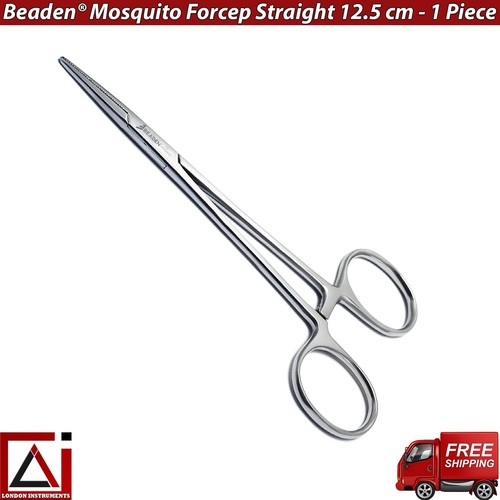 Hemostatic Dental Surgical Mosquito Str & Cur Tweezers Artery Forceps Pliers New - Picture 3 of 7