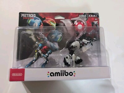 Nintendo amiibo Metroid Dread - Samus & E.M.M.I. Figures 2-Pack