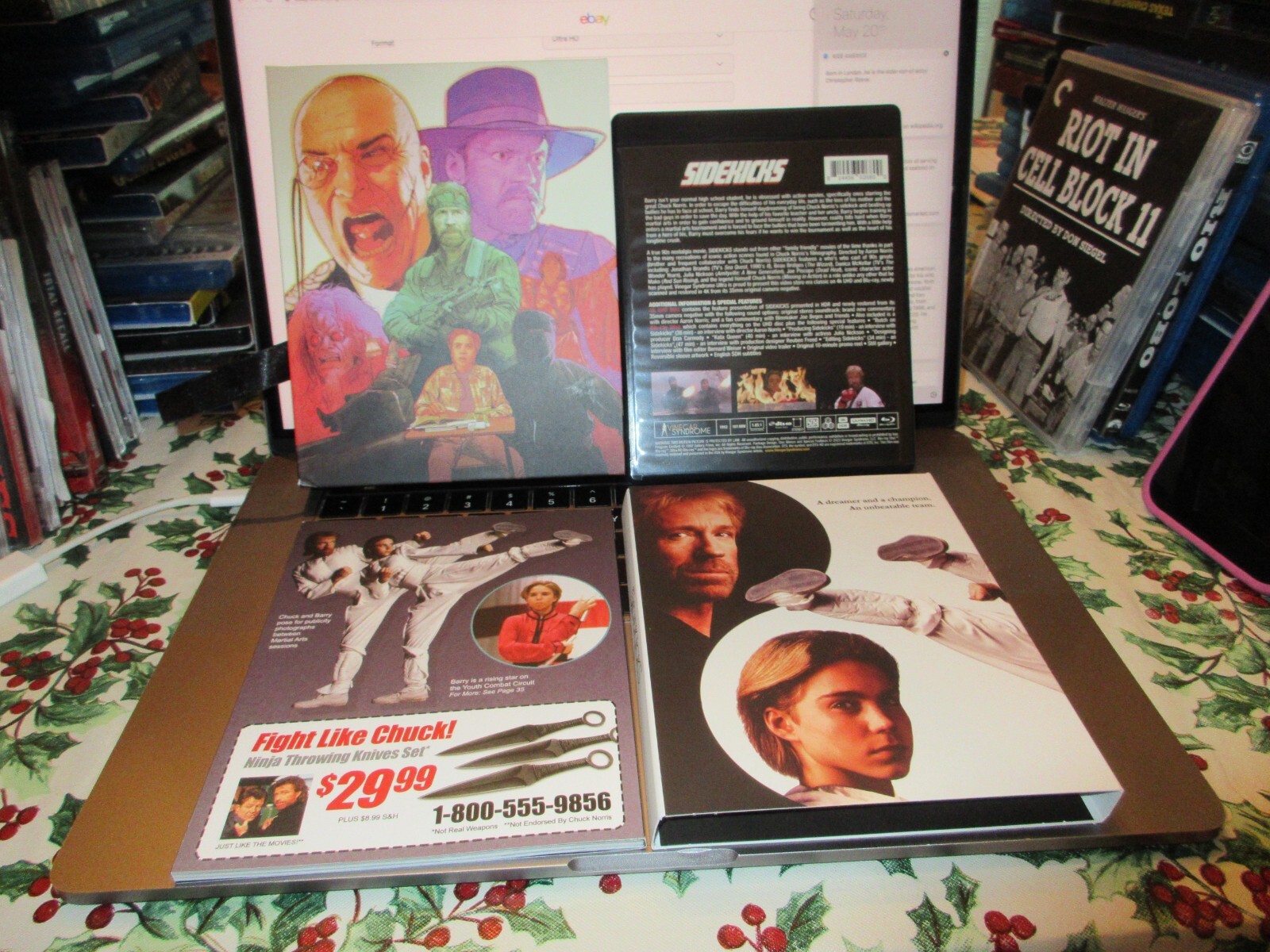 Sidekicks 4K (4K+Bluray+Slip Box) Vinegar Syndrome 814456026800 eBay