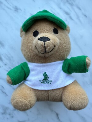 Singapore Airlines Suites First Class Teddy Bär Boy Mann