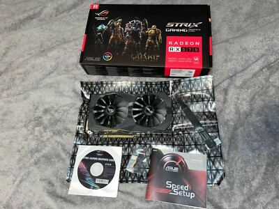 Asus ROG Strix-RX570-O4G-Gaming Grafikkarte Sehr guter Zustand