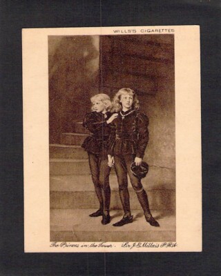 Y1456 Wills Cigarette Card #17 John Everett Millais Celebrated Pictures