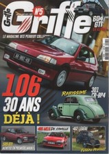 GRIFFE 5 PEUGEOT 505 GTI 604 GTI 402 405 Mi16 106 XSi 306 GTI PROCAR 301 CR-BP4