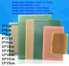Strip Board Printed Circuit PCB Prototype Track Universal Stripboard Breadboard