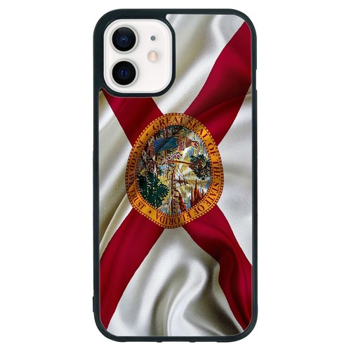 Anti scratch Cover red white Florida US For Samsung A15 A16 S23 S24 S25 Ultra FE - 第 2/25 張圖片