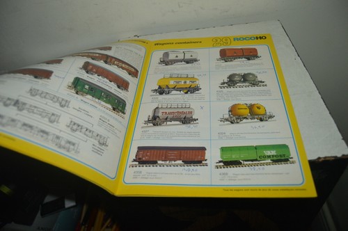 CATALOGUE ROCO HO O N HOe 1976 TRAIN ELECTRIQUE LOCO WAGON RAIL REVUE - Photo 6/6