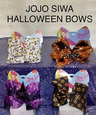 JOJO SIWA HALLOWEEN THEME BOWS     PUMPKINS BOO WITCHES HAT  STOCKING STUFFERS