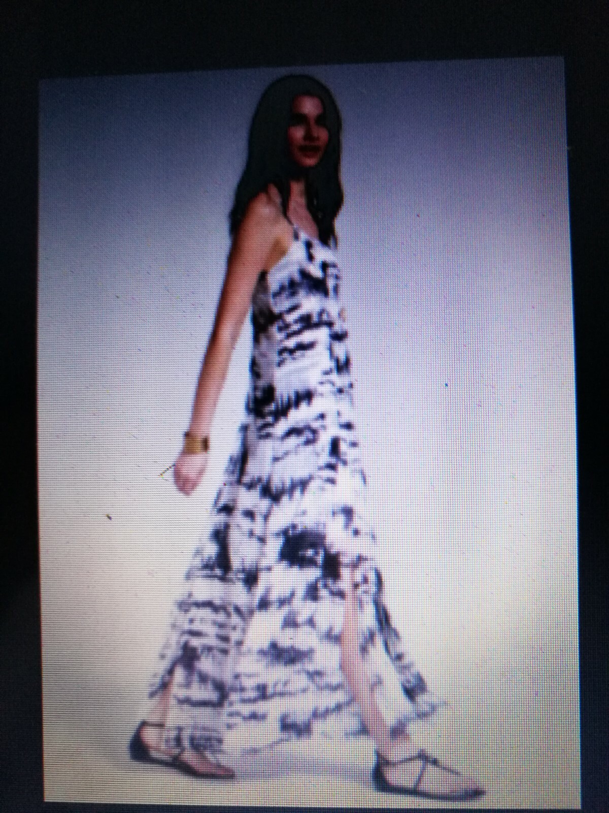 BNWT Mint Velvet Cara Print maxi dress tie dye size 12 EUR 40 RRP £119  GENUINE | eBay