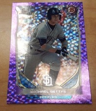2014 Bowman Draft DP49 Michael Gettys Purple Ice Parallel #30/99 San Diego Padre
