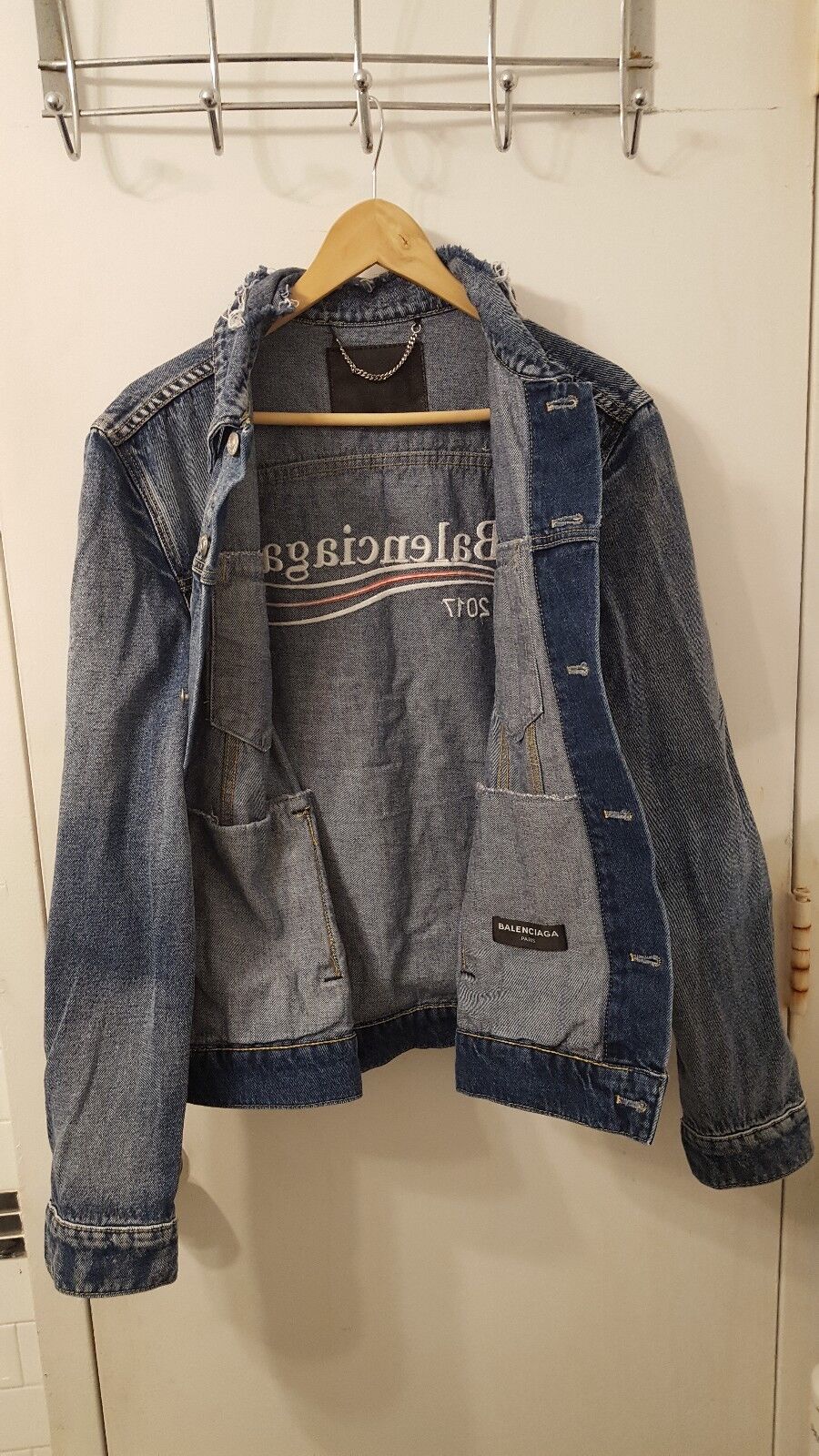 jacket jeans balenciaga