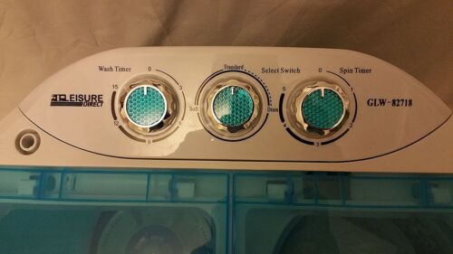 TWIN TUB MINI DORM PORTABLE WASHING MACHINE DRYER LAUNDRY COMPACT WASHER CAMPING - Picture 4 of 7