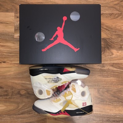On-Foot Look At The Off-White x Air Jordan 5 