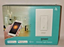Gosund WiFi Smart Light Switch  Dimmer Works w/ Alexa and Google Home 1 Switch