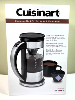 Cuisinart Programmable 5-Cup Electric Kettle and Percolator - FCC-2