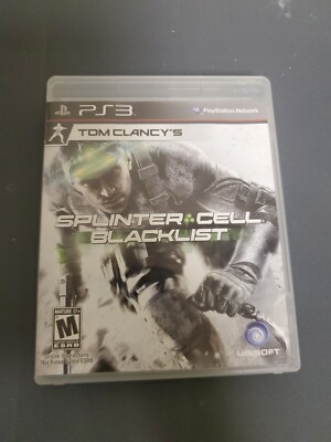 Tom Clancy's Splinter Cell: Blacklist (Sony PlayStation 3, 2013) PS3 CIB Tested
