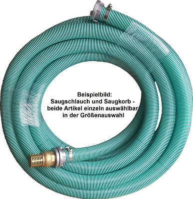 Produktbild von CHM GmbH 1 Zoll Saugschlauch 7 Meter Mit Ansauggarnitur Ansaugschlauch