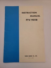 Yaesu FTV-901R  Ham Radio VHF/UHF TRANSVERTER Instruction Manual