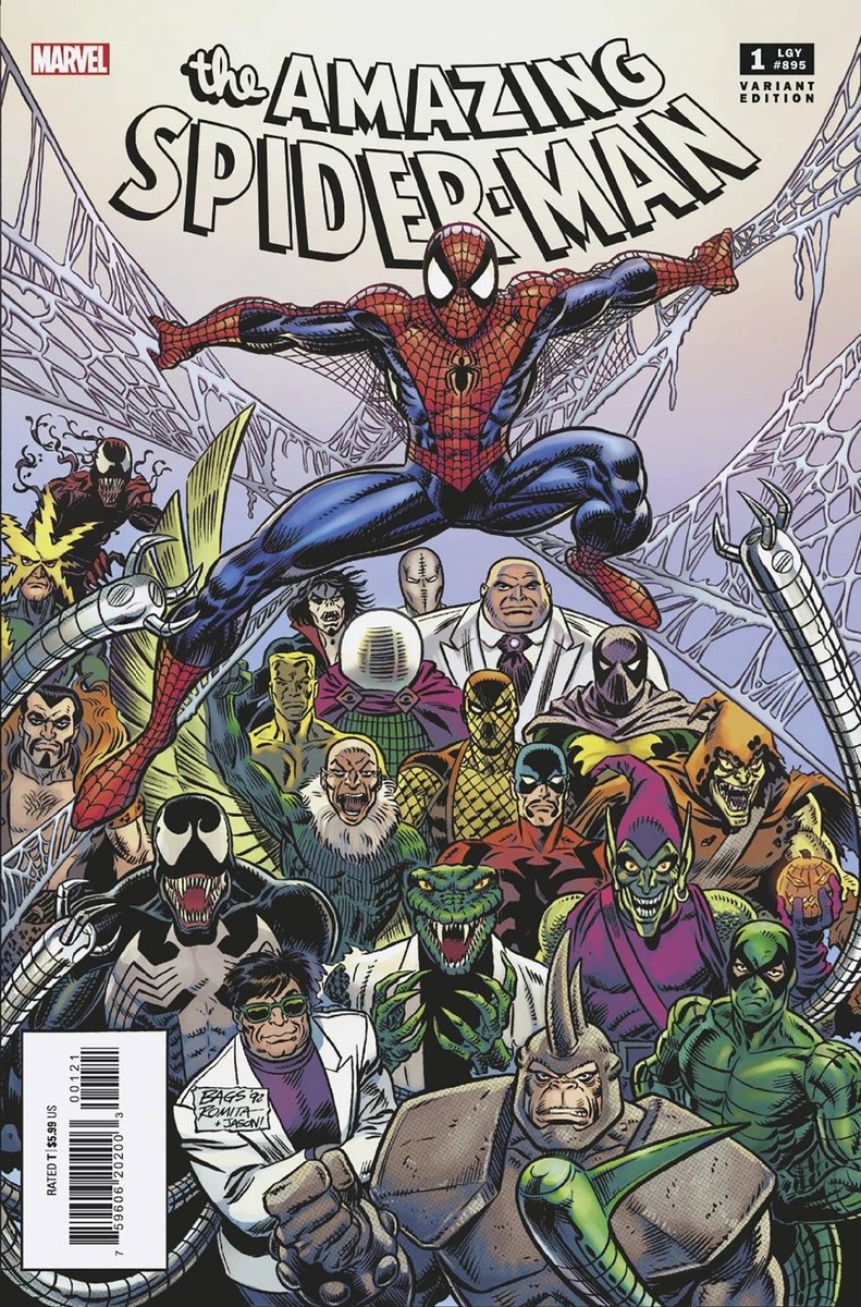 AMAZING SPIDER-MAN #1 1:100 BAGLEY ROMITA SR HIDDEN GEM VARIANT
