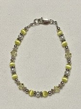 Handcrafted Sterling Silver Baby /Child Bracelet