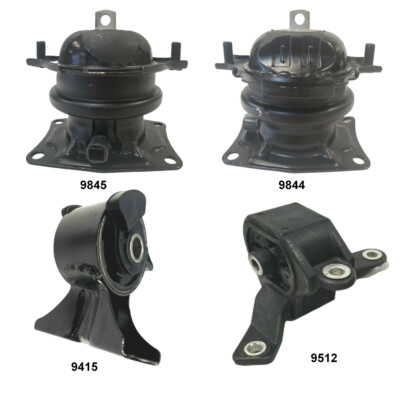 Engine & Transmission mounts set 4 Pcs for Honda Pilot 3.5L 15-09 FWD Automatic