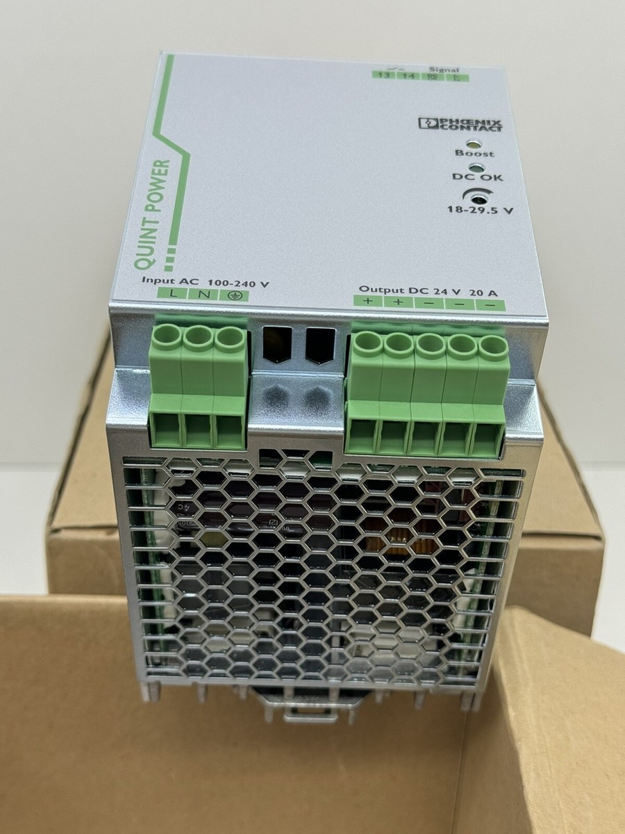 PHOENIX CONTACT QUINT-PS/1AC-24DC/20 POWER SUPPLY UNIT 2866776 | eBay