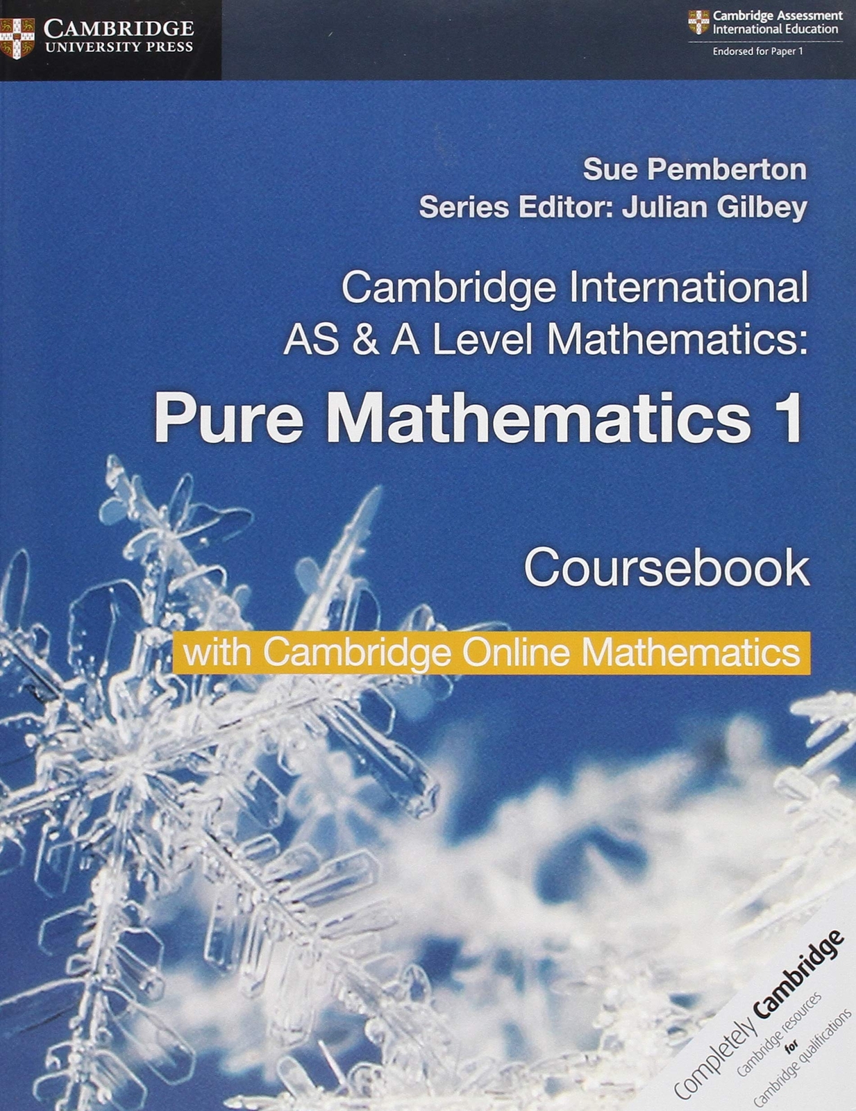9781108562898 Cambridge International as & a Level Mathematics P...lese]: Vol. 1