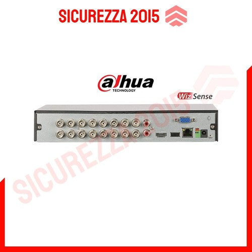 XVR 16 canali penta-ibrido WizSense HDCVI/AHD/TVI/CVBS – Dahua XVR5116HS-I3 - Afbeelding 2 van 2