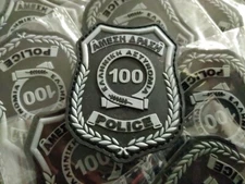 GREEK POLICE - IMMEDIATE POLICE UNIT - AMESH DRASH - 100 -  (BLACK/GRAY)