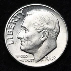 1948 Roosevelt Silver Dime AU/UNC or BETTER - Complete Your Album!