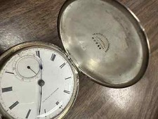 1873 WALTHAM POCKET WATCH 18S PS BARTLETT 11J HUNTER COIN SILVER