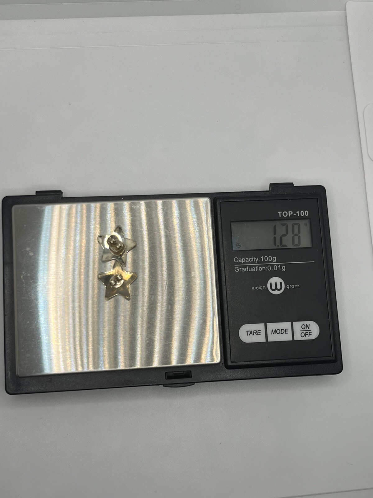 Sterling silver star celestial stud earrings - image 13