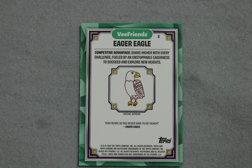 Topps Chrome VeeFriends Eager Eagle Mantis Base Hobby Box - Picture 2 of 2