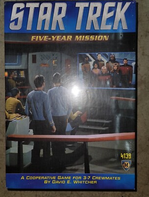 Mayfair Boardgame Star Trek Five-Year Mission  NEW
