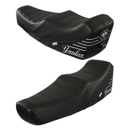 Sella Yankee Nera Per Vespa Piaggio - Modelli PK, S, XL, FL, HP, V, N Con Serratura - Foto 6