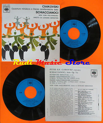 LP 45 7'' NEW YORK PHILHARMONIC LEONARD BERNSTEIN Nussknacker CD MC DVD