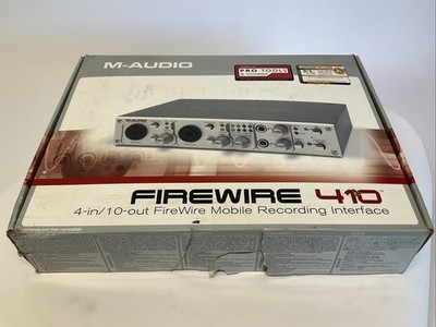 M-Audio FireWire 410 Audio Interface 4-In/10-Out Recording System
