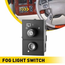 9pins Fog Light Lamp Switch Dimmer Switch Control Fit Gmc Sierra Yukon 2003-2006